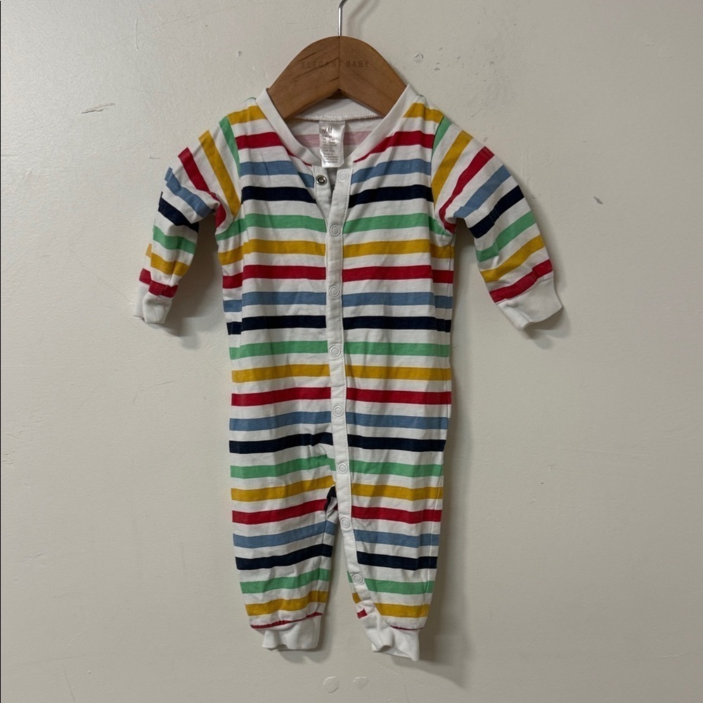 H&M Multicolor Striped Kids One Piece